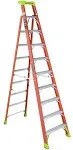 Louisville 10' Step Ladder iA 300lbs Fiberglass FS1510