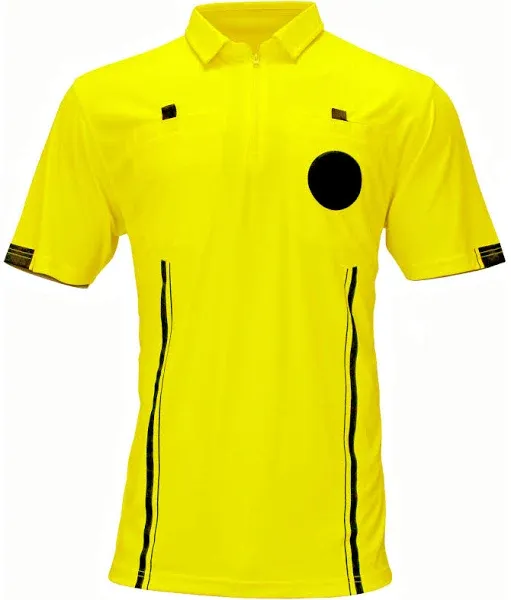 Epic Men's Official Soccer Referee Jersey, Size: XL, Yellow