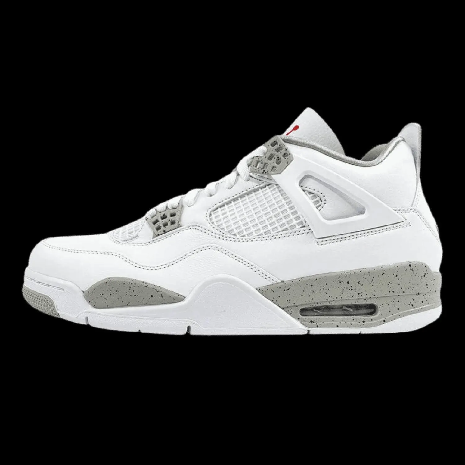 Air Jordan 4 Tech White (White Oreo)