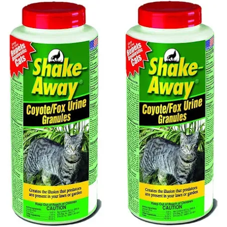 Shake-Away Coyote/Fox Urine Granules 28.5 oz.2 Pack