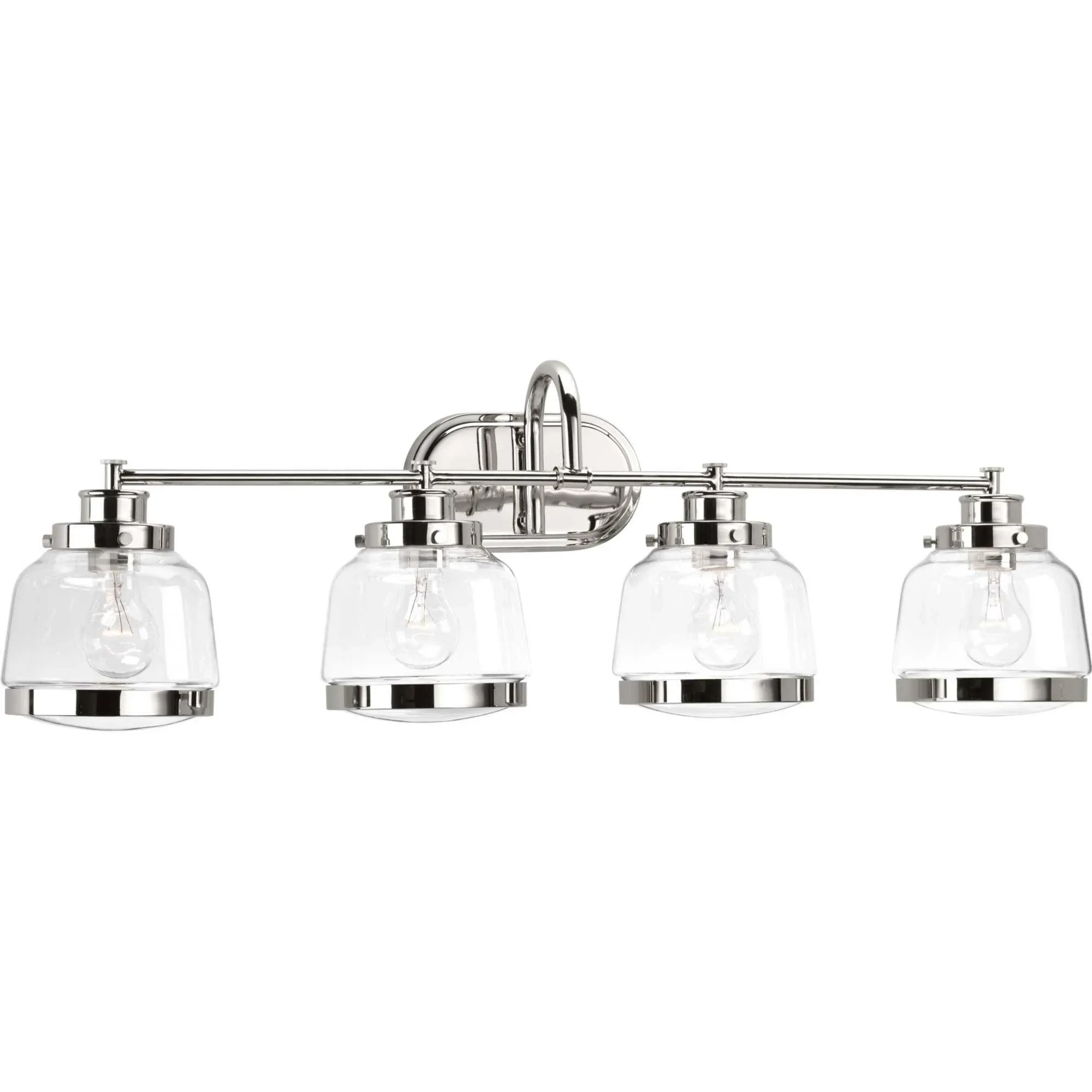 Progress Lighting Judson Bath & Vanity Polished Nickel 4 Light