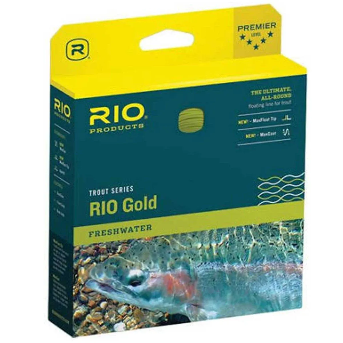 Rio Premier Gold Fly Line, Easy to Cast Flies from Size 2 to 22, Ultimate