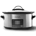 Crock-Pot Programmable 6-Quart Stainless Steel Slow Cooker with MyTime