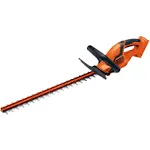 BLACK+DECKER LHT2436B 40V MAX* Lithium-Ion 24 inch Cordless Hedge Trimmer