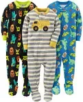 Simple Joys by Carter's Kids' 3-Pack Snug Fit Footless Cotton Pajamas