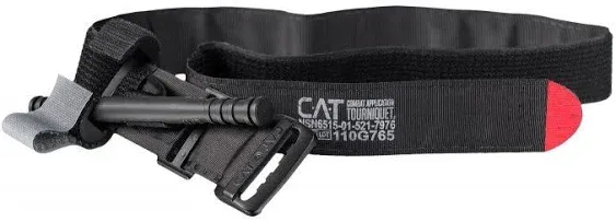 North American Rescue DZHJKIO Gen 7 Cat Tourniquet - Combat Application Tourniquet Black