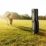 Estuche de viaje de almacenamiento para bolsas de golf con ruedas y pestillos seguros confiables-