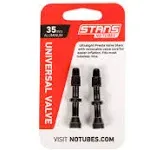 Stan's NoTubes Alloy Tubeless Valve Stems Black 35 mm