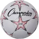 Viper Soccer Ball, No. 4 Size, 8" To 8.25" Diameter, White