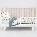 Little Unicorn Toddler Cotton Muslin Bedding Set Trucks