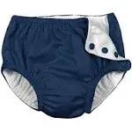 Snap Reusable Absorbent Swimsuit Diaper Navy 3T