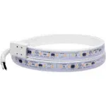 24 in. LED Under Cabinet Strip Light, Hardwired, 920 Lumens, 3000K Warm White, White, 120V Cove Light