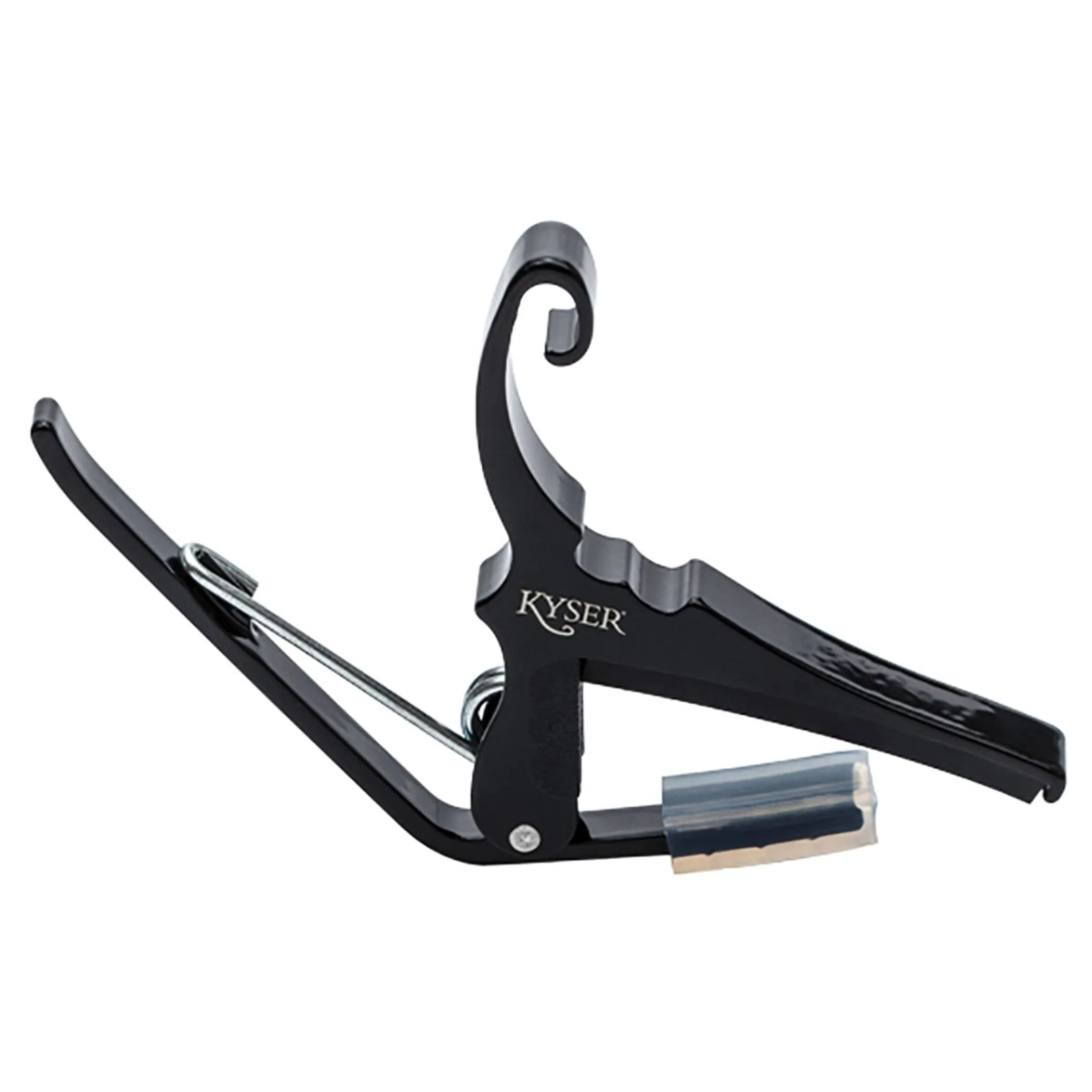 Kyser Quick-Change Capo for 6-string acoustic guitars, Black, KG6B