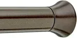 AmazonBasics Tension Curtain Rod - 54-90, Bronze