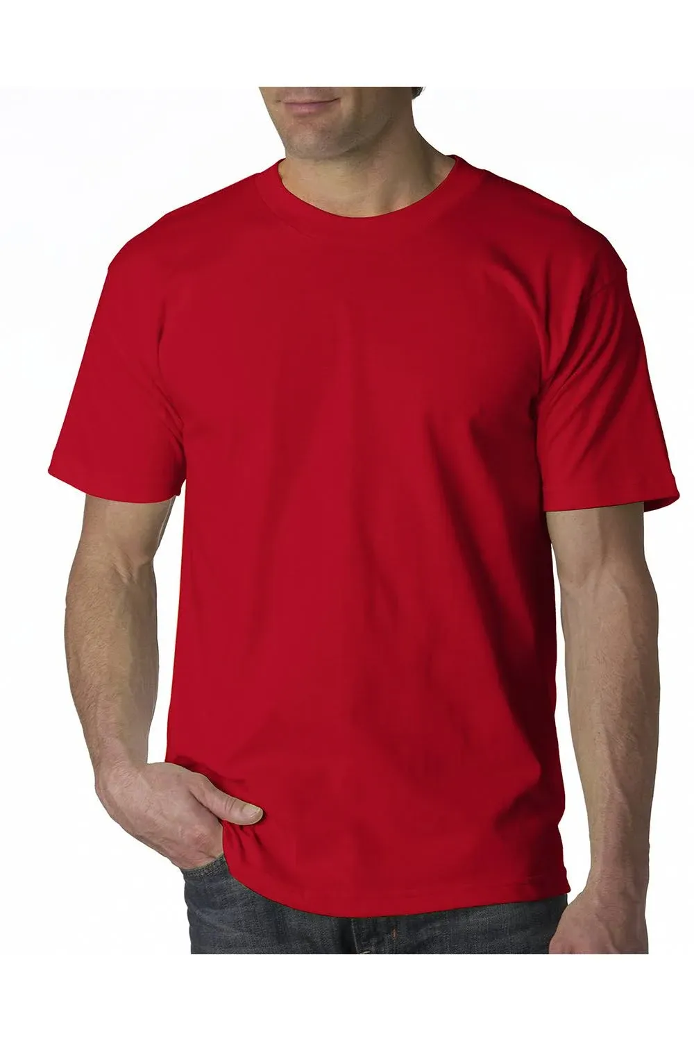 Bayside Men's 5100 USA-Made Cotton T-Shirt