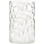 MELUCEE Clear Hammered Glass Shade 1 Pcs Water Pipple Glass Shade