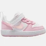 Court Borough Low Recraft Infant White/Pink Foam