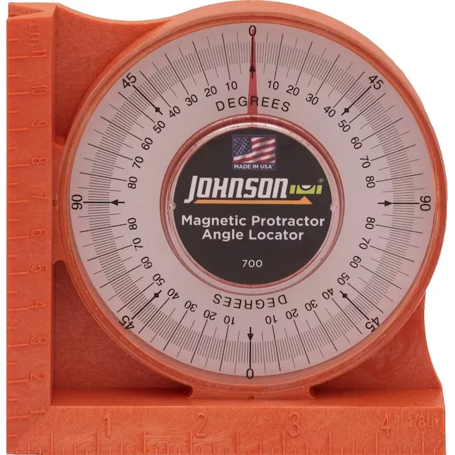 Johnson Level & Tool 700 Magnetic Angle Locator, Orange, 1 Locator