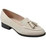 Bandolino Linzer Patent Tassel Loafer in Light Natural at Nordstrom, Size 6