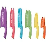 Cuisinart Advantage 12pc Ceramic-Coated Color Knife Set with Blade Guards- C55-12PRC2