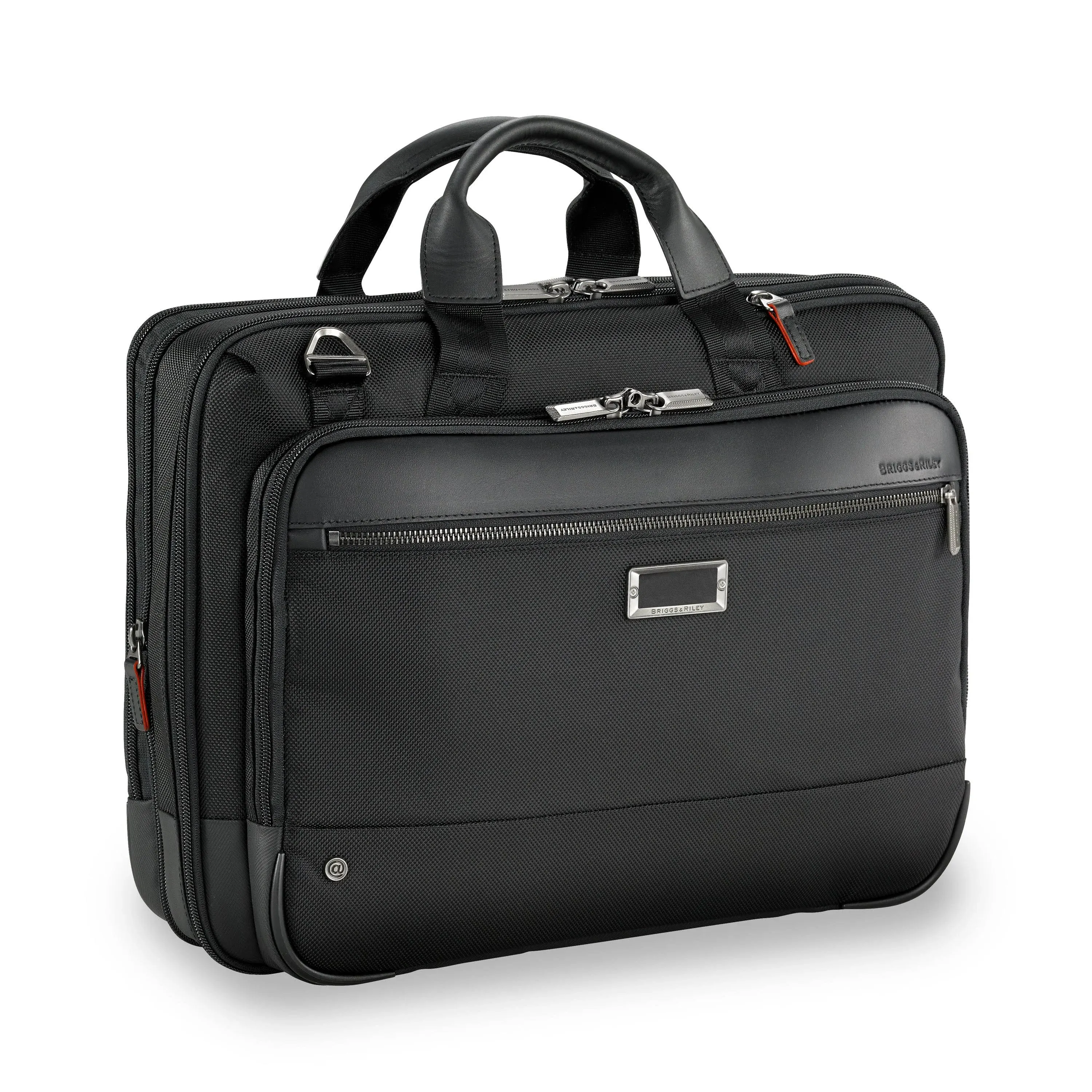 Briggs & Riley Black @work Medium Expandable Brief