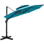 Sunnyglade 11ft Double Top Cantilever Patio Umbrella