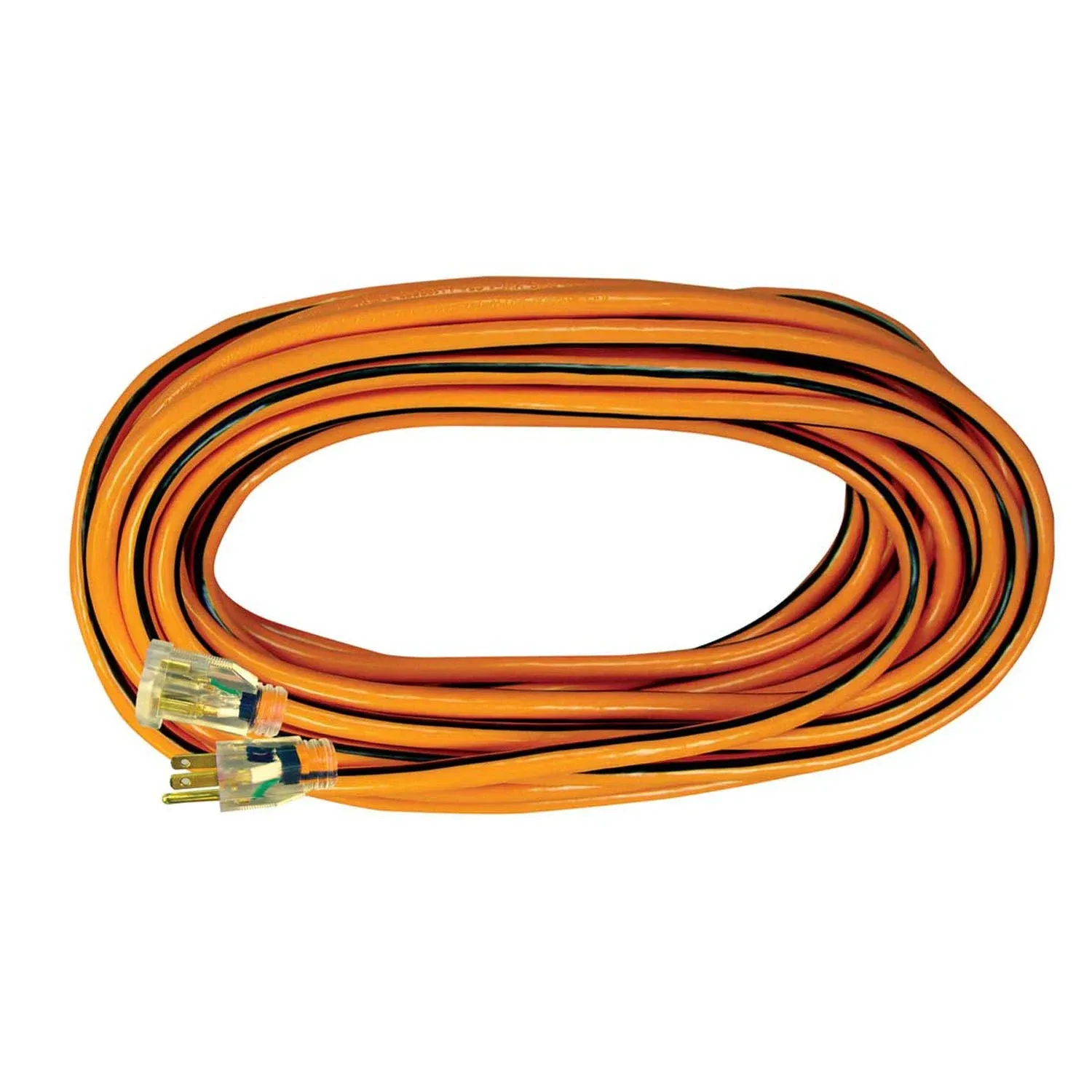 Voltec 05-00342 50-ft 14/3 SJTW Outdoor Extension Cord with Lighted End