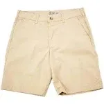 Izod Men&#039;s Saltwater 9.5&#034;&#034; Flat Front Chino Shorts