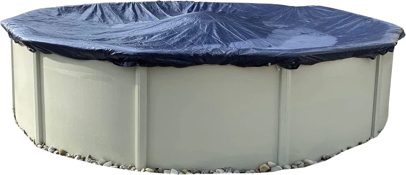 Winter Block 24 ft Round Above Ground Winter Pool Cover, Size: 24'