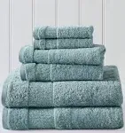 Tommy Bahama Home Island Retreat Towel Set, 6 Piece - Turquoise Blue