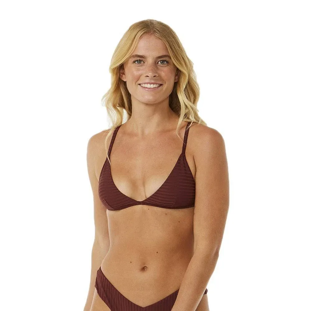 Rip Curl Premium Surf Fixed Triangle Bikini Top - Official Store