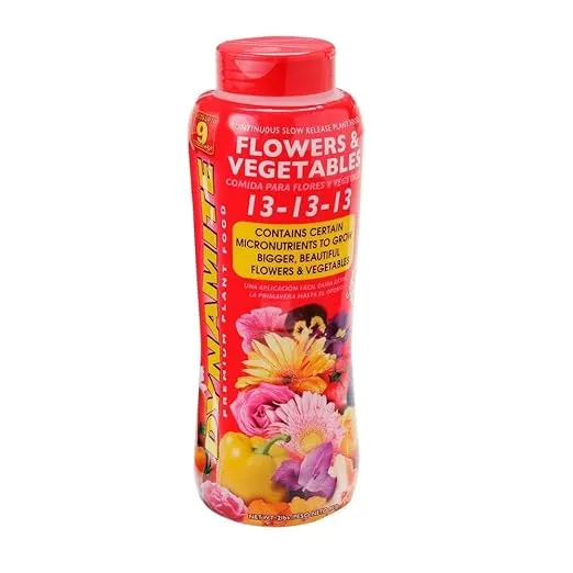 Dynamite 2 lb. Flowers and Vegetables Plant Food