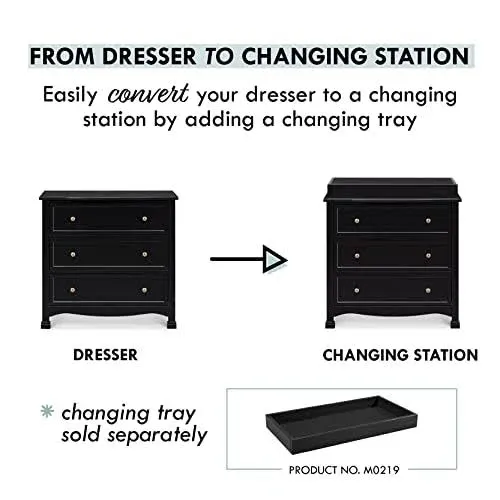 Kalani 3-Drawer Dresser