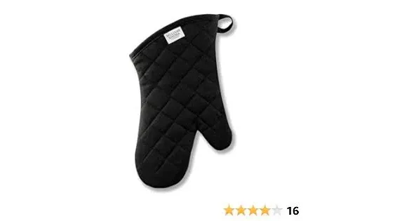 Williams-Sonoma Kitchen Oven Mitt, Black