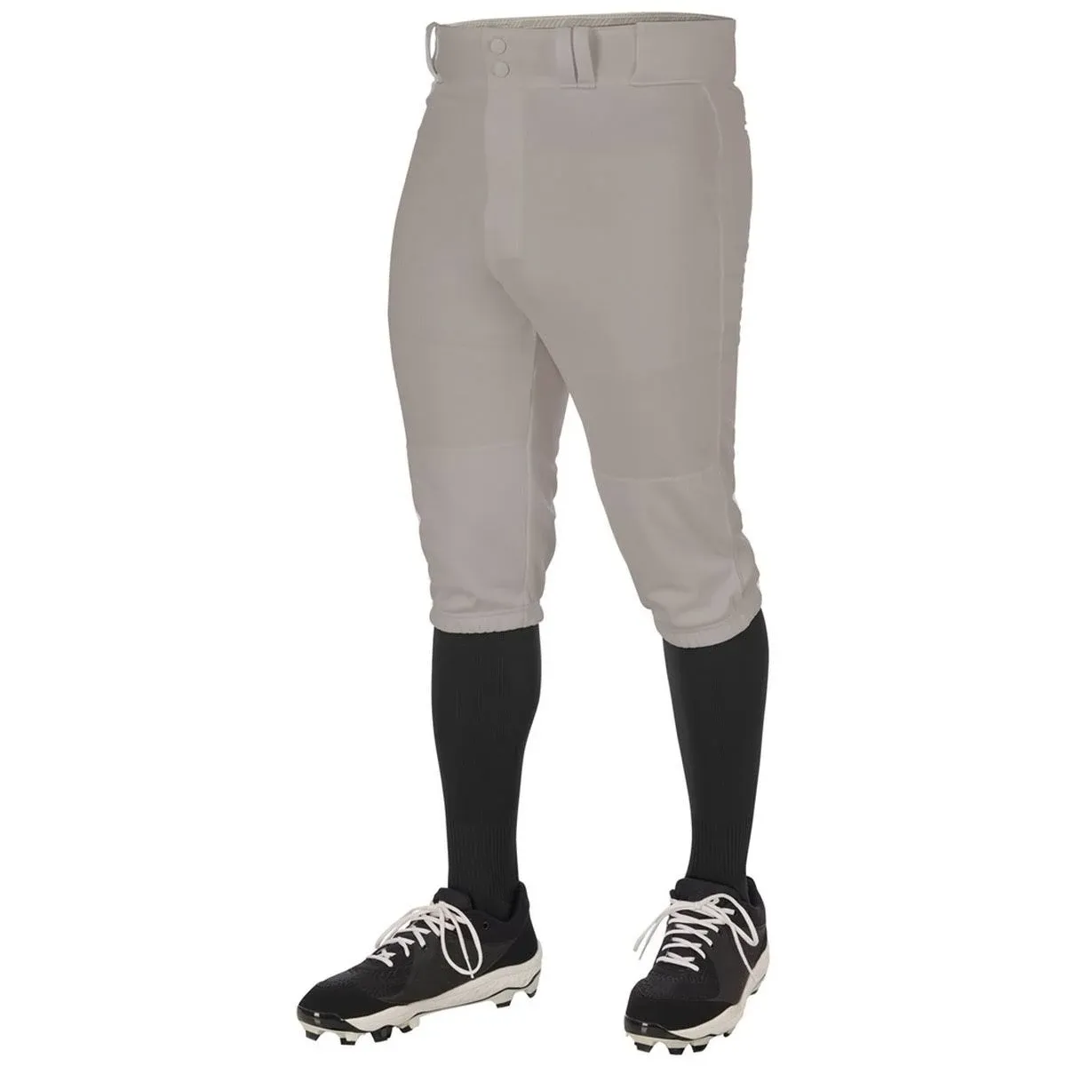 Champro Youth Triple Crown 2.0 Knicker Baseball Pants, Grey / S