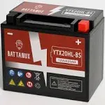 Battanux YTX20HL-BS ATV/UTV Battery