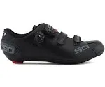 Sidi Men&#039;s Alba 2 Road Bicycle Shoes Black/Black EUR 45 / US 10.4