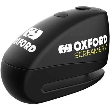 Oxford Screamer XA7 Alarm Disc Lock Black