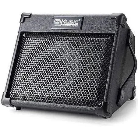 Coolmusic BP40 40W Amplificateur de guitare acoustique portable alimenté par batterie, pour les artistes en déplacement, Bluetooth