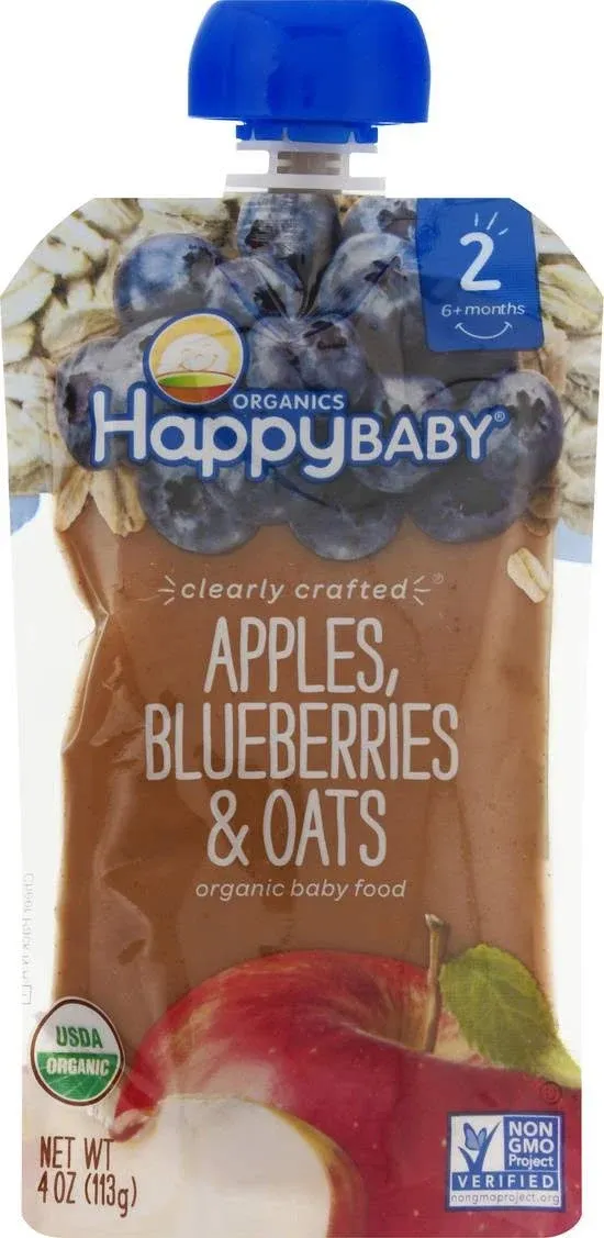 Happy Baby Stage 2 Organic Baby Food