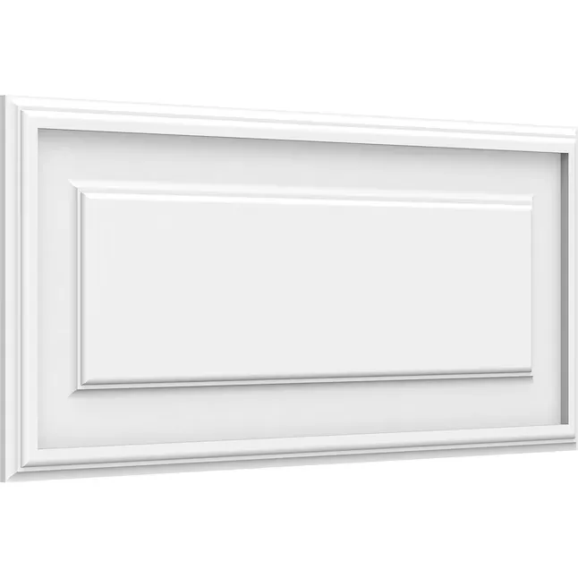 Ekena Millwork 28"W x 12"H x 5/8"P Legacy Raised Panel Decorative Wall Panel