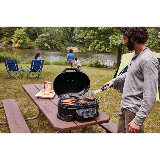 Coleman 225-Sq in Black Portable Liquid Propane Grill Lowes.com