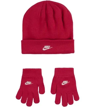 Girls Nike Beanie Gloves Set