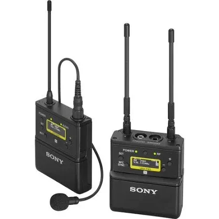 Sony UWP-D21 UC90 Camera-Mount Wireless Omni Lavalier Microphone System 941 to 960