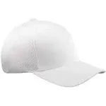 Flexfit 6533 Ultrafibre Cap - White - L/XL