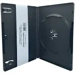 CheckOutStore Premium Standard Single 1-Disc DVD Cases 14mm Black / 10