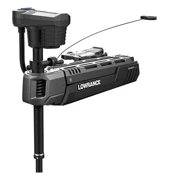 Lowrance® 000-15480-001 - Ghost 24/36V 120 lb Thrust 60&quot; Shaft Bow Mount Trolling Motor with Integrated Sonar