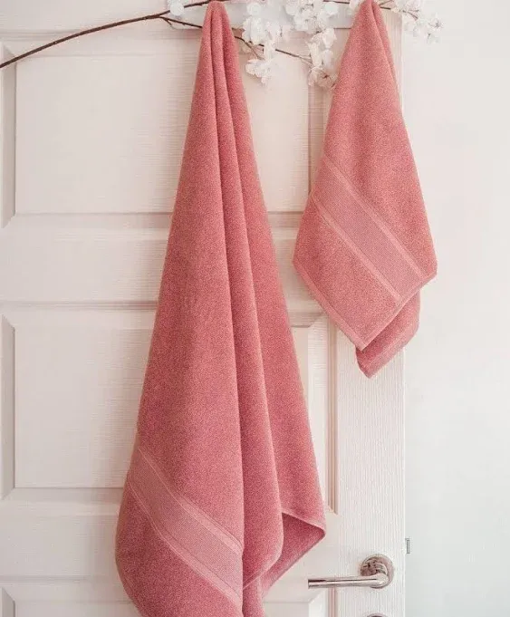 Premium Turkish Cotton Coral Towels