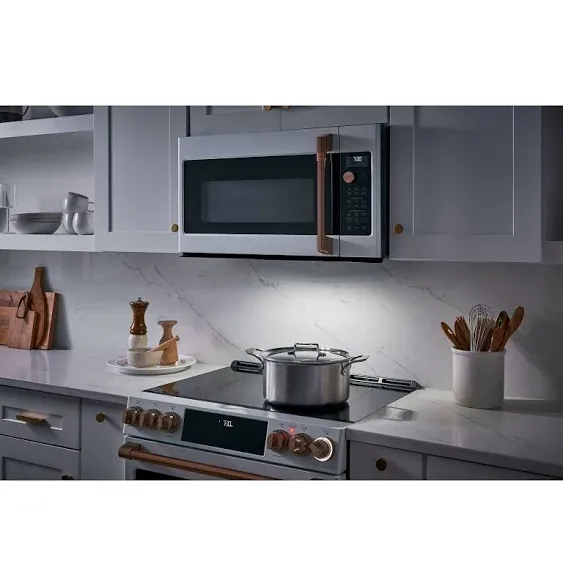 Cafe 2.1 cu.ft. Stainless Steel Over-the-range Microwave