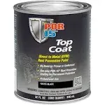 POR-15 45804 - Top Coat Paint Gloss Black Quart